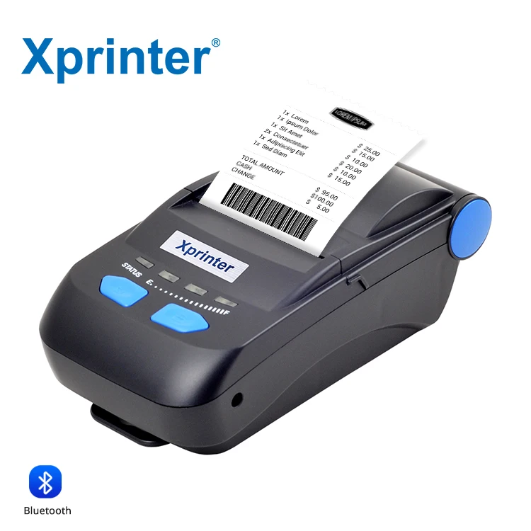 Xprinter XP-P300 58mm Wireless Inkless Printer Mini Receipt Printer Portable for Sticker Thermal Printer Paper Runout Alarm