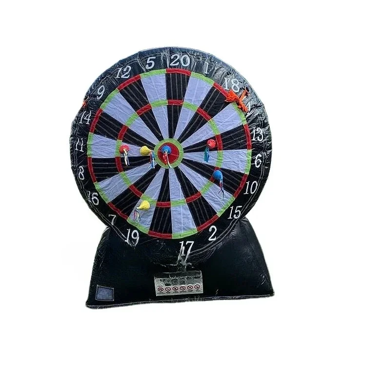 

3m High Pvc Commerical Outdoor Giant Inflatable Soccer Dart Sport Game Inflatable Football Target Darts Board Game for Event