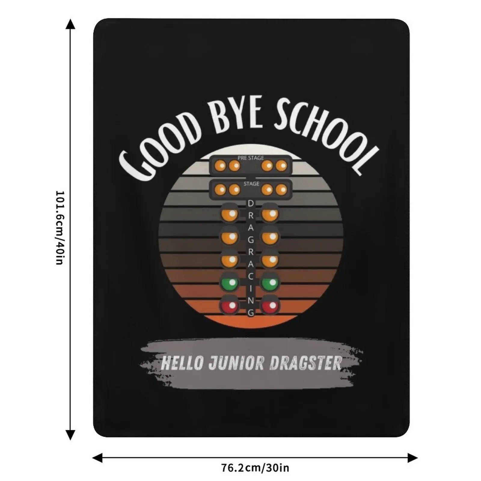 جود باي مدرسة مرحبا جونيور دراغستر الصيف يوم آخر سعيد من المدرسة وداعا سباق السحب سباق السحب سحب را رمي بطانية