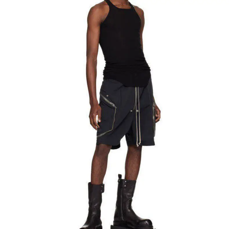 2026 American RO Style 26SS Polyester Fabric Metal Zipper 3D Pocket Functional Workwear Shorts Youthful Vitality Daily Wear S...