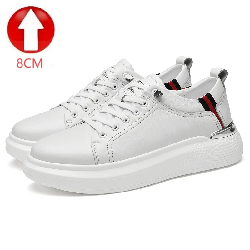 

Heel-enhancing men's and women's shoes, leather shoes, sports shoes; casual shoes; loafers, work shoes, travel shoes