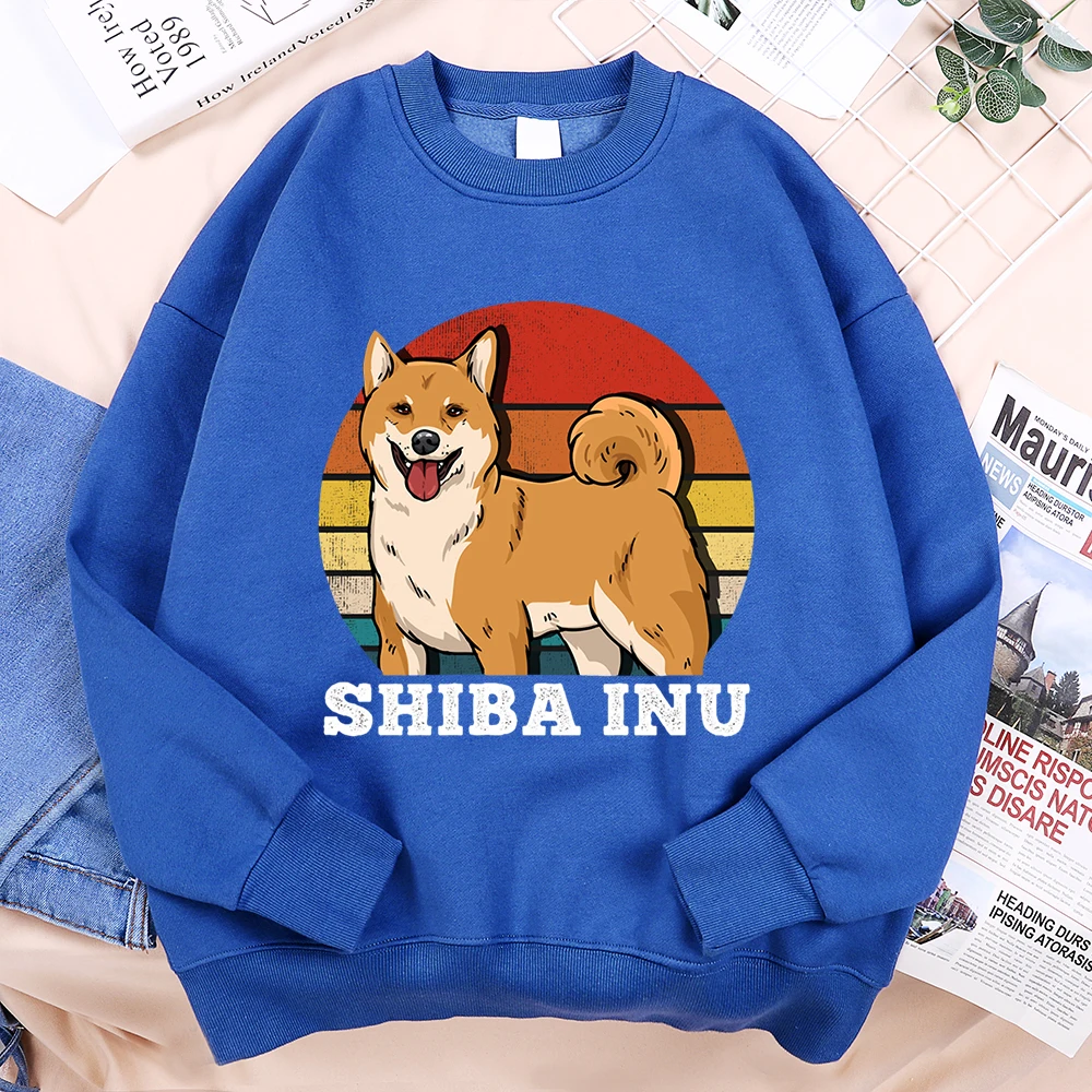 Japanese Harajuku Shiba Inu Hoody Men Fashion Oversize Sweatshirt Loose Personality Hoodies Hip Hop Pullover Clothes Autumn Tops