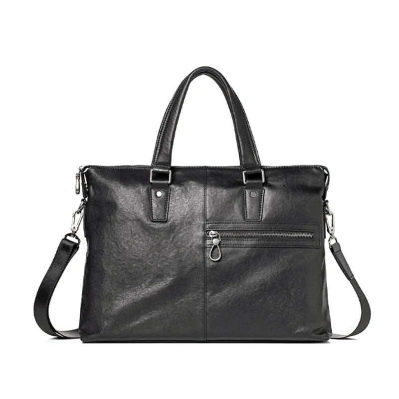 

New men's bag, real leather bag, luxury handbag, business casual shoulder bag, crossbody bag, luxury men's briefcase