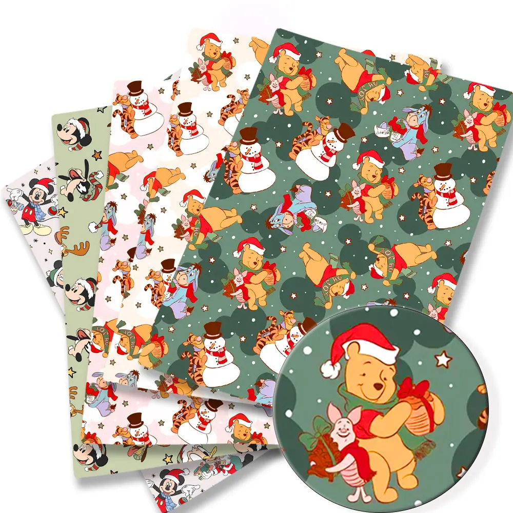 BEAST KINGOM Co-Branded Cartoon-Stoff, 140 x 50 cm, Cartoon-Patchwork, Kinder-Heimtextilien, Nähen, Puppenrock, Vorhang, Mädchenrock 1