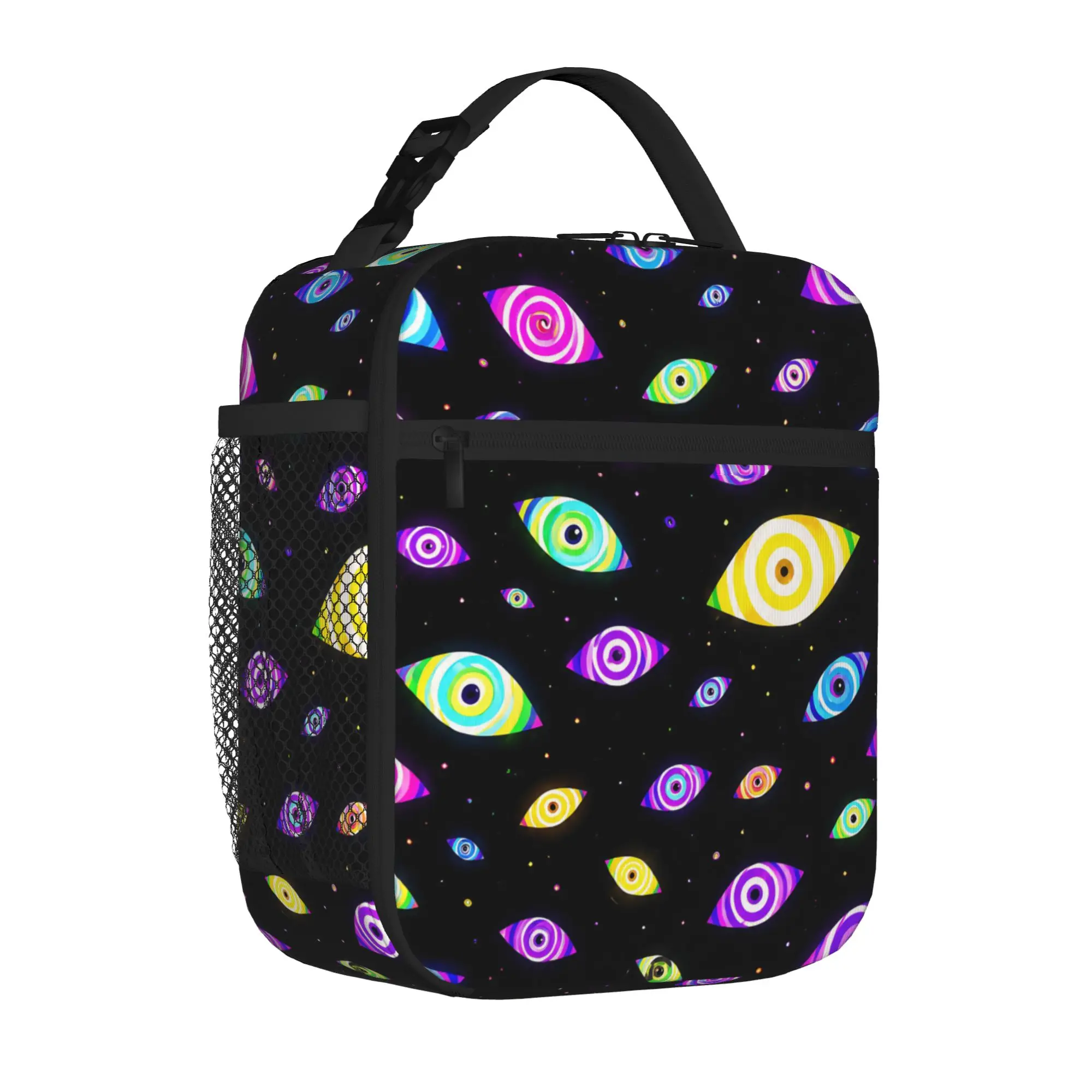 Cartoon Digitals Circus Thermal Insulated Lunch Bags for Travel Portable Food Bag Container Cooler Thermal Lunch Box