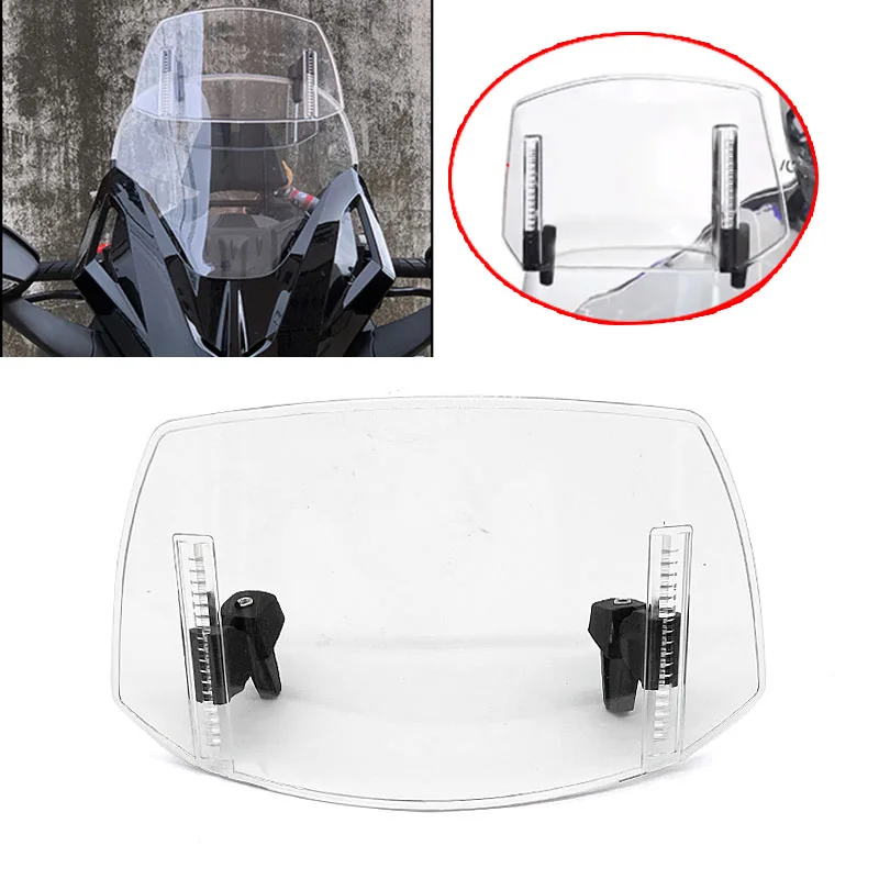 for YAMAHA XMAX 300 250 400 TRICITY 155 125 TMax LTENERE 700 ux Max Risen Adjustable Windscreen Windshield Spoiler Air Deflector