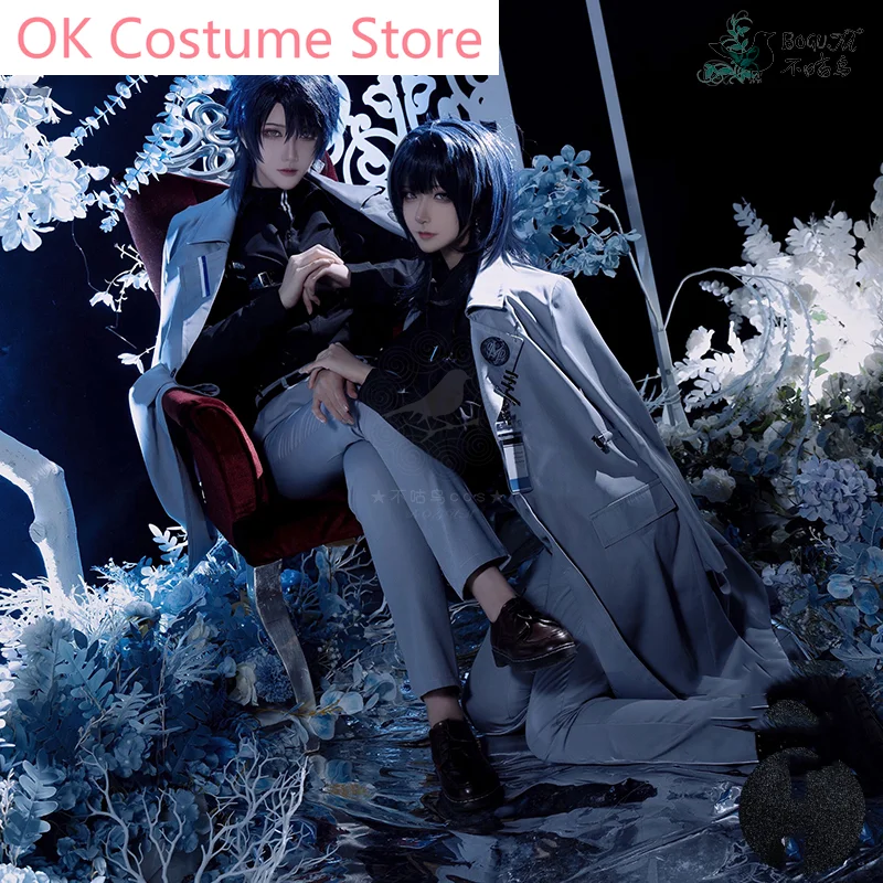 Path To Nowhere Managing Director Trench Coat Cape Cosplay Costume Cos Game Anime Party Uniform Hallowen Play Role Clothes