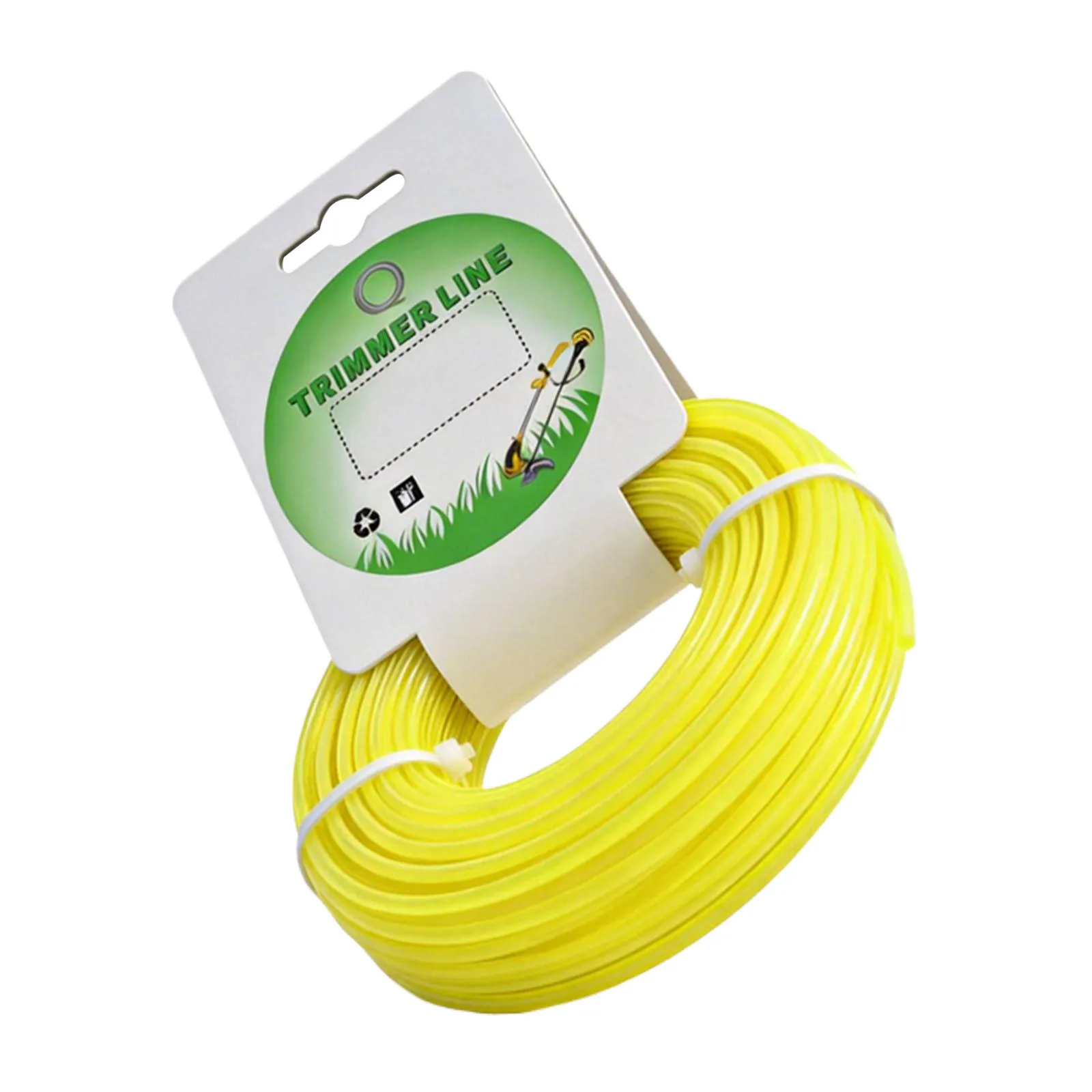 

Nylon Trimmer Line Replacement High Strength Mowing Nylon Grass Trimmer Rope W-eed Wacker String for Most Gas/Electric Trimming
