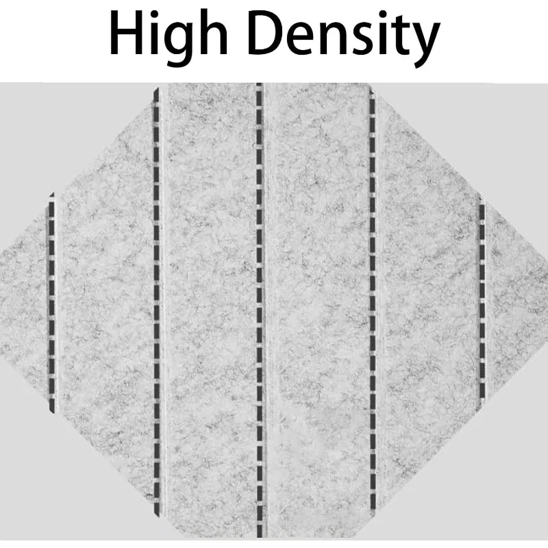 Acoustic Foam Panels Self-Adhesive Soundproof Wall Tiles for Studio Office Home Theater Noise Reduction Felt Wall Stickers DIY