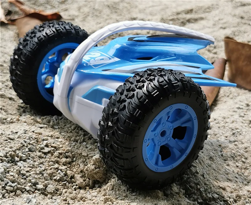 Rc carro 2.4ghz diabo peixe controle remoto dublê girando fora de estrada brinquedos do veículo para crianças carros de corrida presente de aniversário