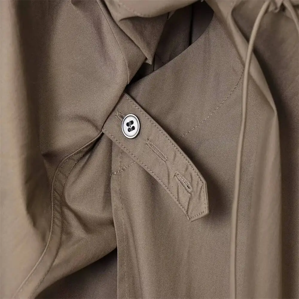 Autumn Women's Clothing New Casual Simple Shirt Dress Long Skirt