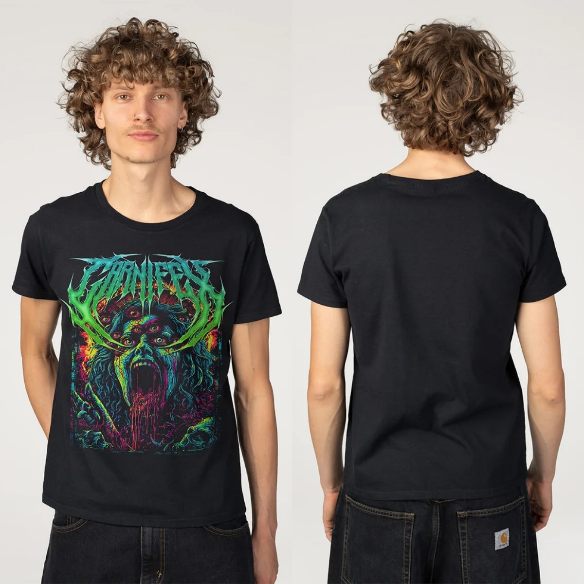 New Carnifex Graphic Cotton T-shirt Unisex Summer Short Sleeve Fashion Brand Tee Luxury Casual Vintage Tees