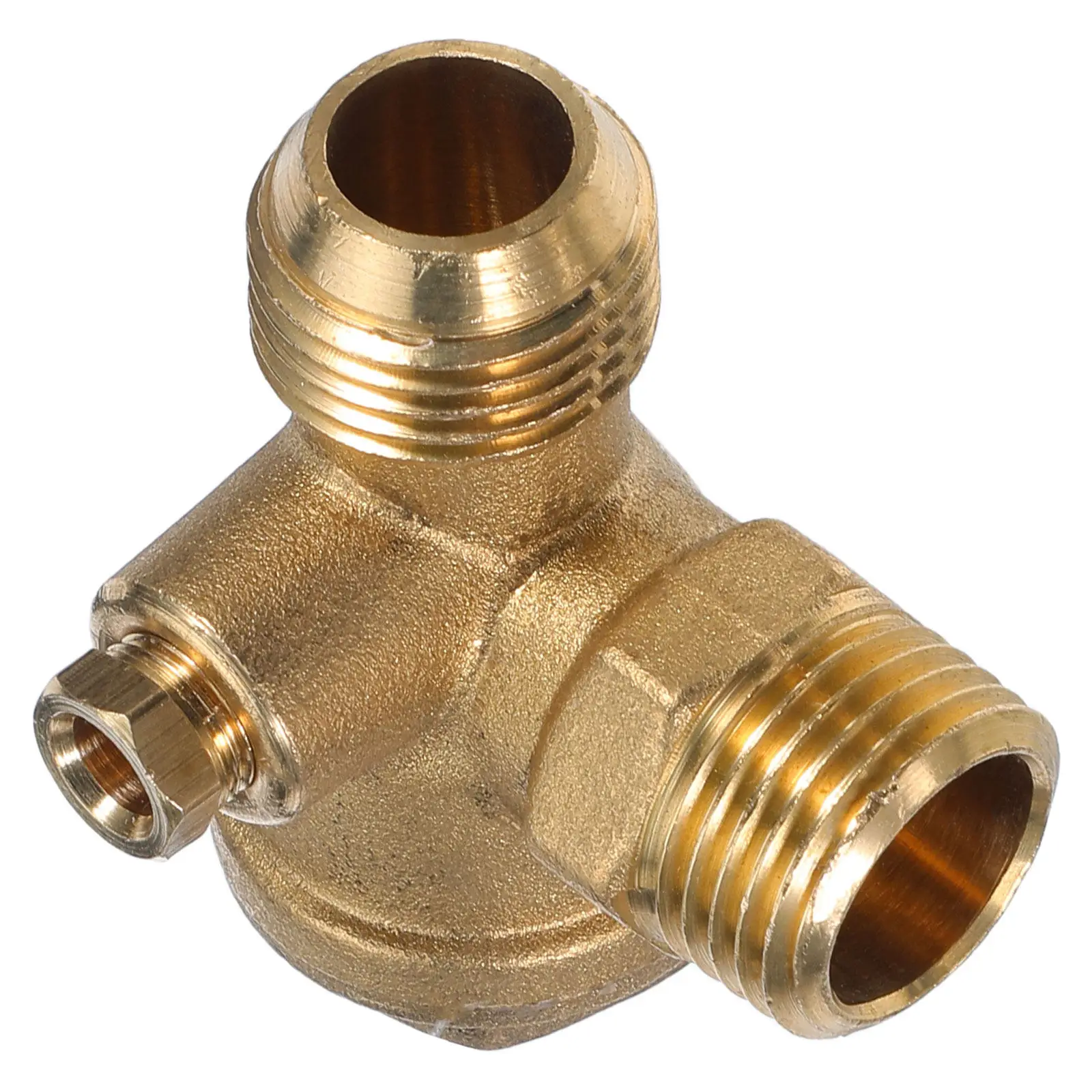 Compressor Check Valve Threaded Air Pneumatic Accessories Replacement Repair Fittings Copper Valve for Compressor