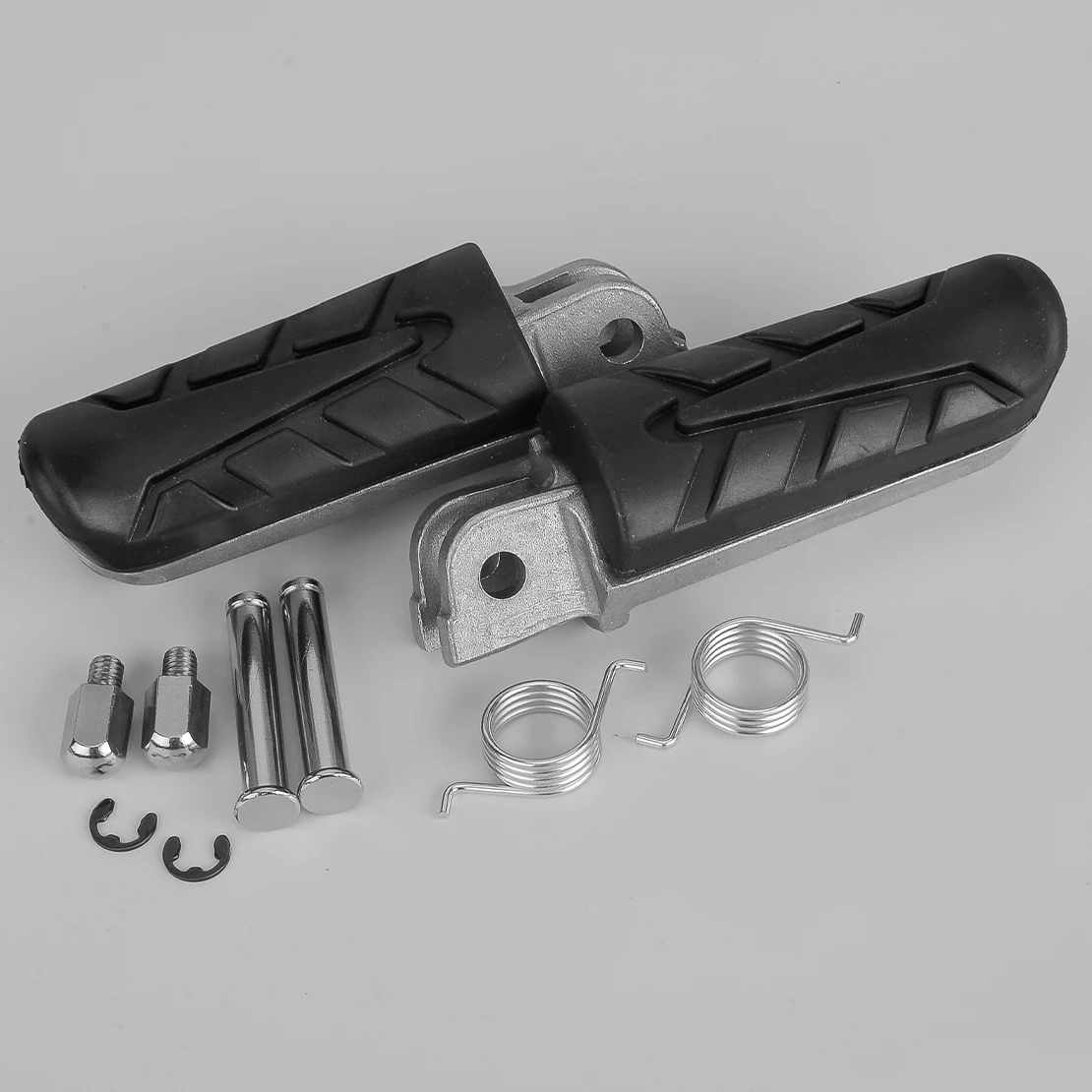 

Universal 1 Pair Foot Pegs Pedal Foot Rest for Scooter Bike Motorcycle