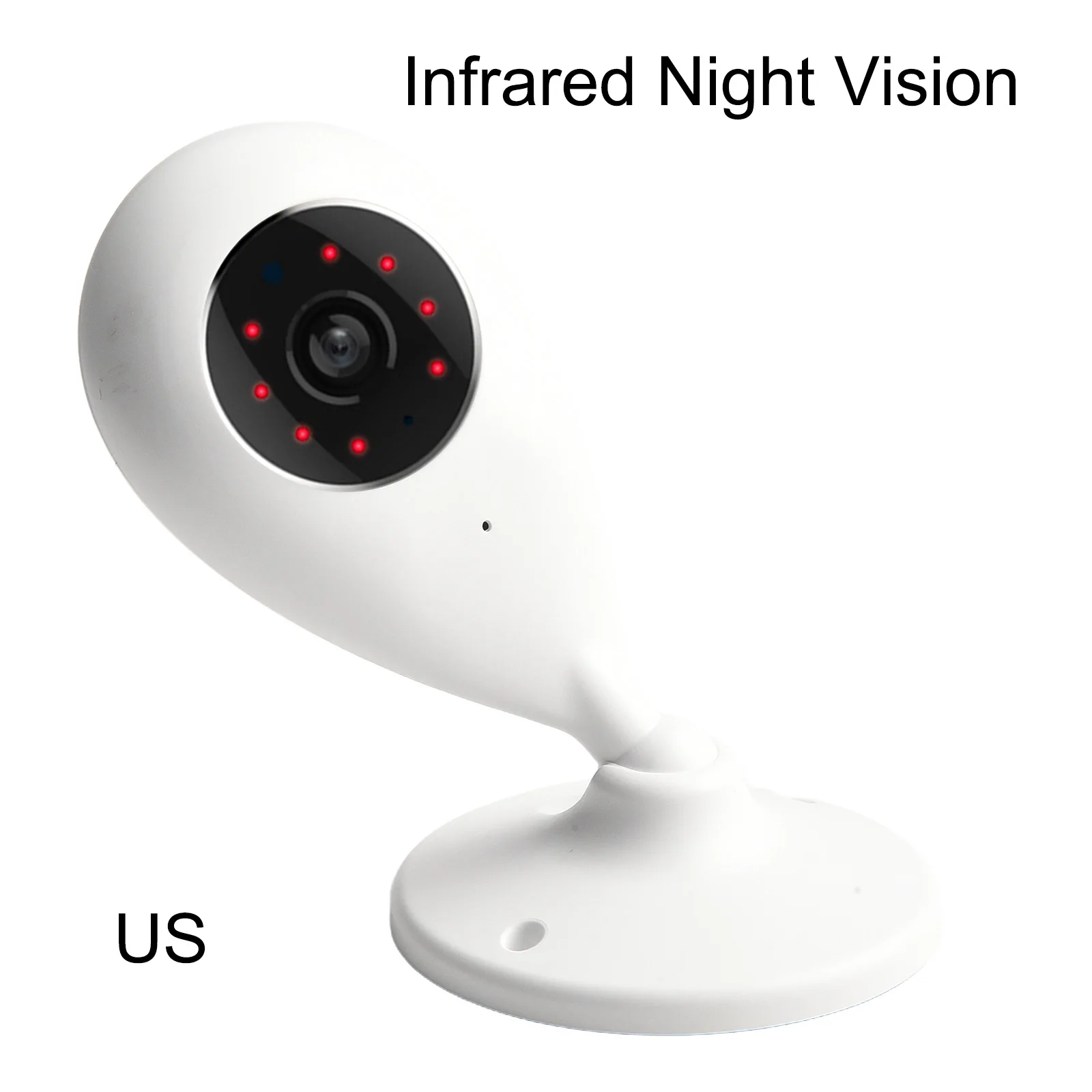 

Home Improvement Indoor IP Camera Mini Camera 10cm*10cm*5cm 1pc ABS For Tuya For WiFi Smart Electrical Supplies