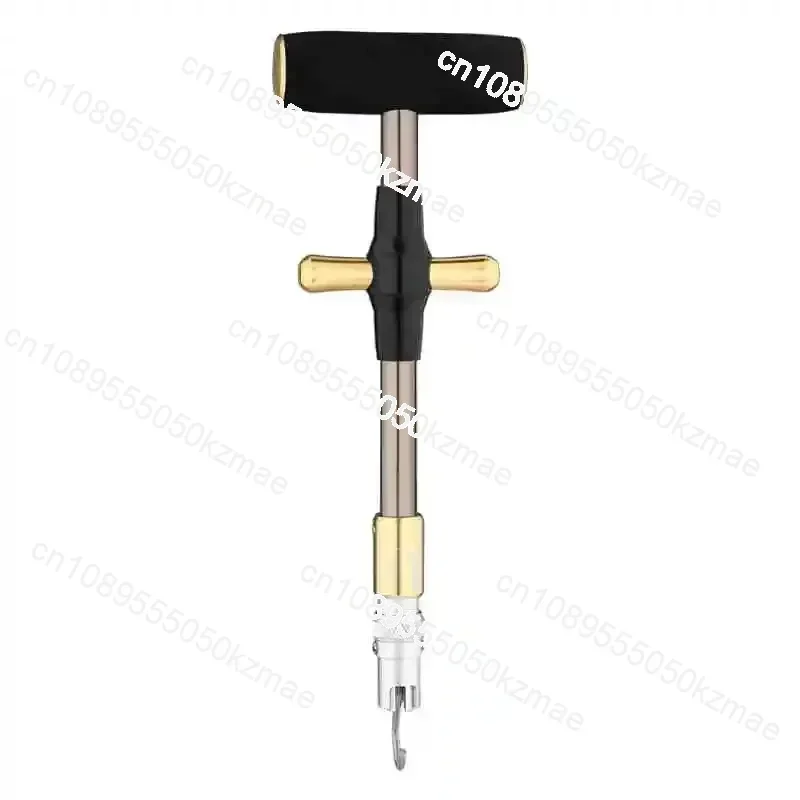 Suitable for large object tripping device portable hook lifting device T type aluminum alloy with locking hook disassemblerdeep