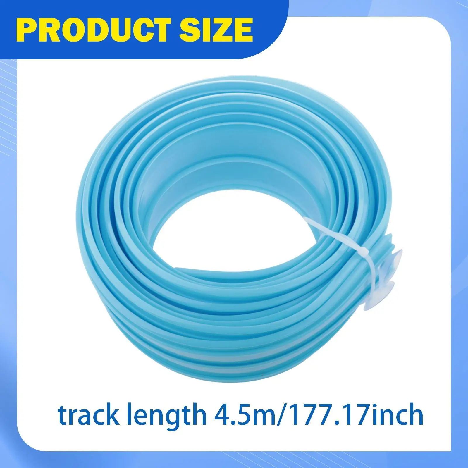 مسار مرن بطول 15 قدمًا مع 4 لعبة أطفال متعددة الأغراض من خليط معدني صغير #6