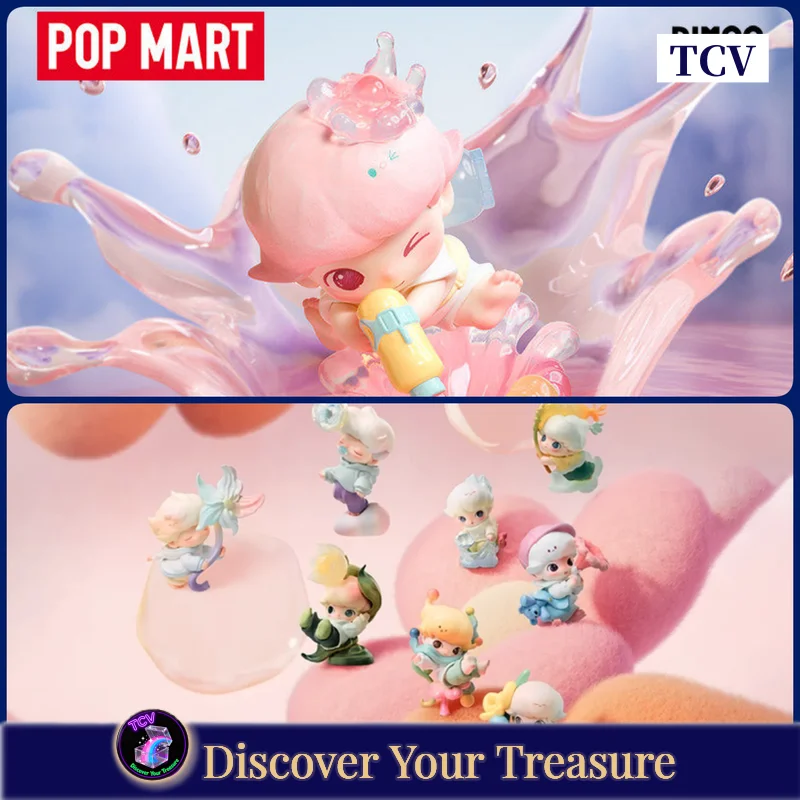 

Tcv Popmart Dimoo Moment In Bloom Series Blind Box Figures 12 Regular 1 Hidden Desktop Decor Collectible Toy Gift Collectors