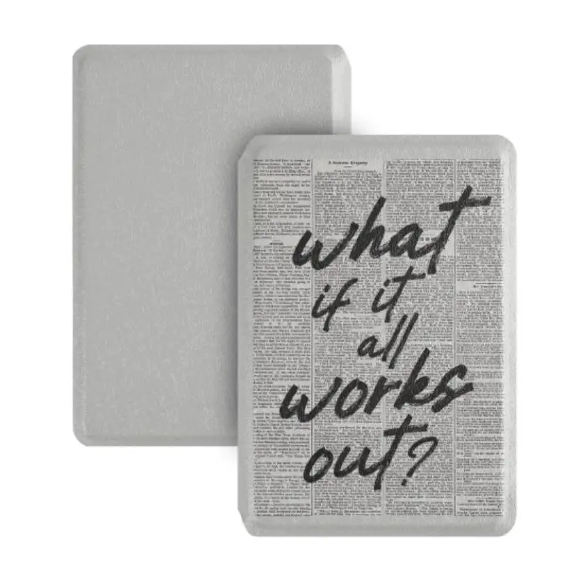 Retro Newspaper Style Magnetic Flip Protective Case for XTEINK X3 X4 Protective Shell All-inclusive TPU Clear Case E-books Case
