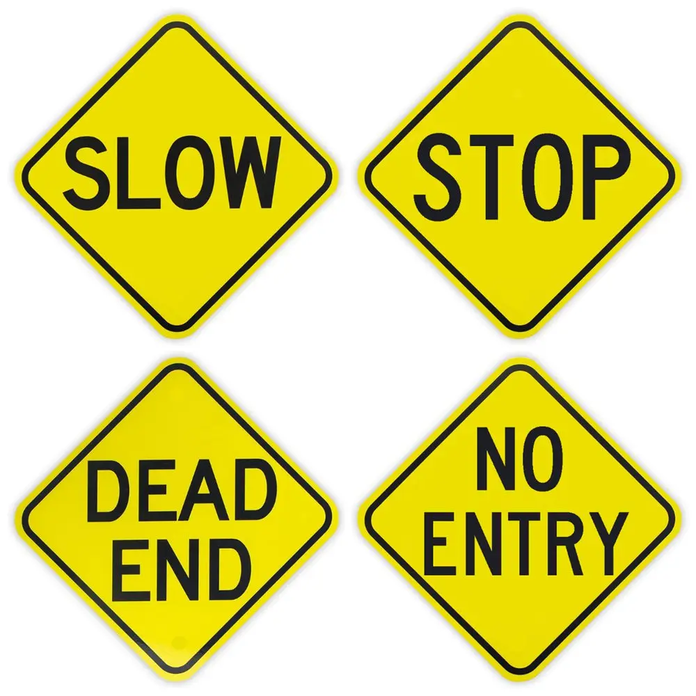 Custom Warning Signs, Personalized Text Crossing Plate Road Sign, Wall Art for Street Yard Home Decor 20x20cm/30x30cm - view 6