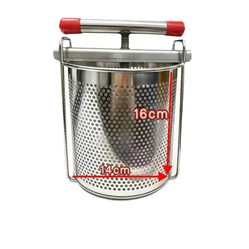 Rust Proof Stainless Steel Vegetable Stuffing Squeezer with Filter Bag for Kitchen Homemade Food Prep