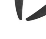 HQProp 8x6x3 MacroQuad 8 Inch 3-Blade Black Glass Fiber Nylon Propeller 5mm Shaft CW+CCW Cinematic FPV Drone Parts