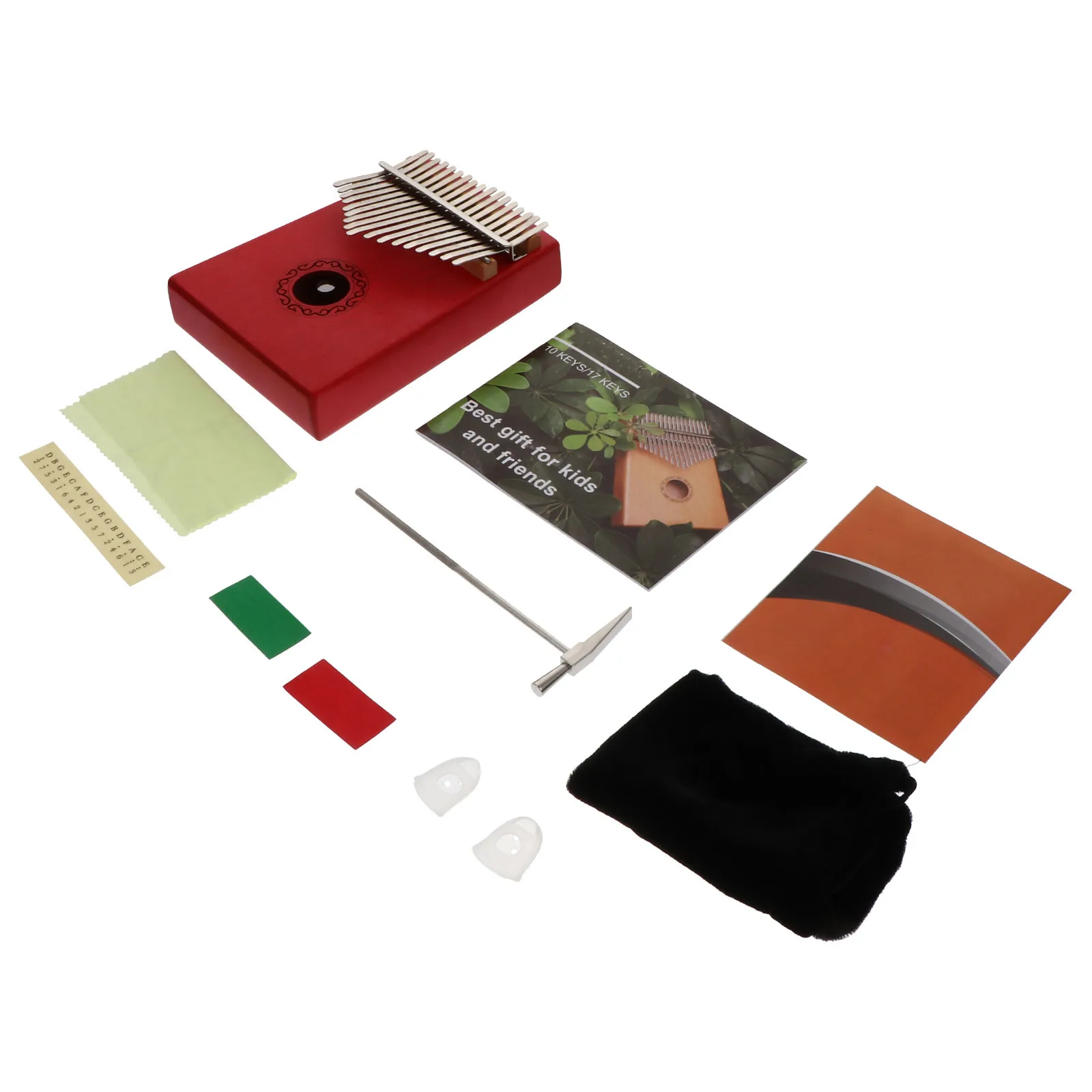 

Beginners Kalimba Portable Thumb Piano High Quality Wood Material Sturdy Lightweight Durable Practical Natural Sounds