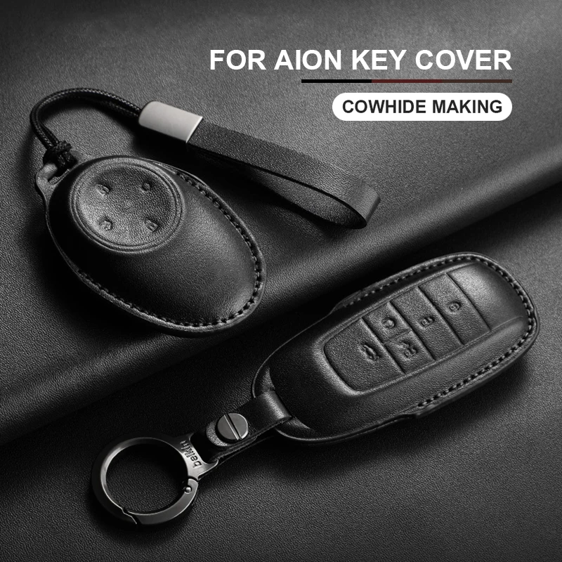 

Car Key Case For GAC Trumpchi AION RT Y V S Plus LX 580 IA5 GS7 GS8 GM8 GS5 GA6 GM6 Remote Cover Shell Fob Keychain Accessories