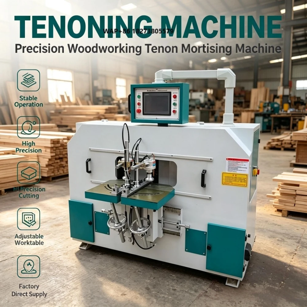 High Speed Door Mortise and Tenon Machine Wood Tenoning Machine Square Tenoning Machine