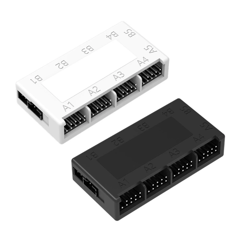 効率的な 4 ポート内蔵 USB ハブ、ケース冷却ファン用の複数ポート拡張