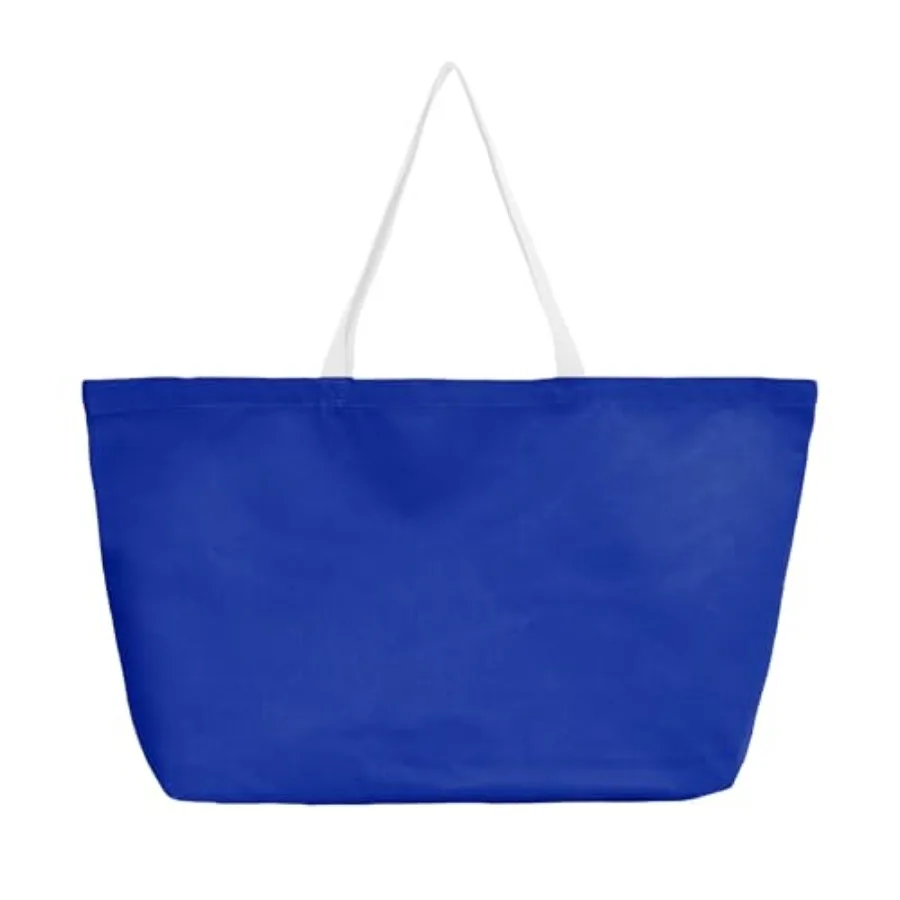 

Large Canvas Tote Bag - Reusable Grocery Bag Foldable Heavy Duty Shopping Bag for DIY Art Crafts Painting Embroidery