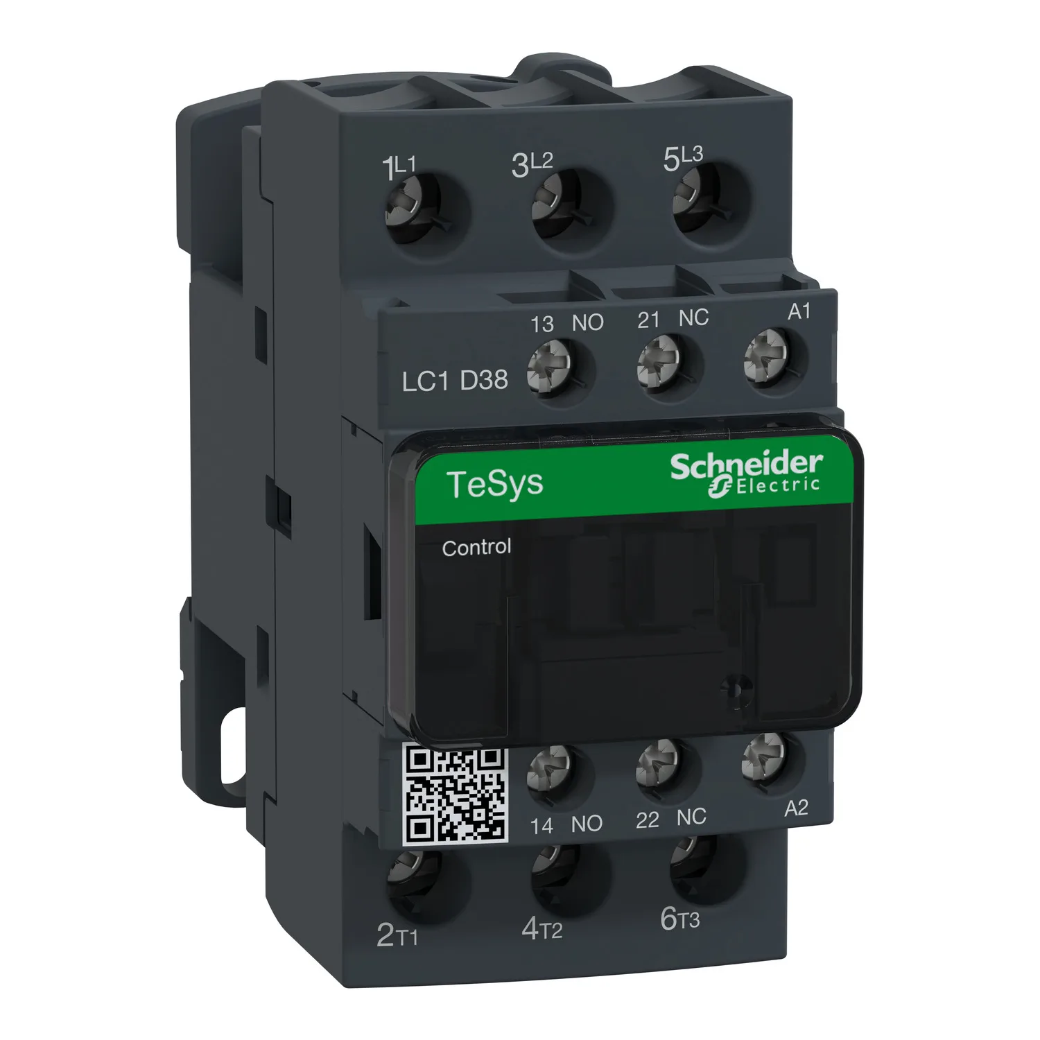 LC1D38 LC1D38B7 LC1D38B7C قواطع - 3P(3 NO) - AC-3 - = 440 V 38 A - 24 V AC 50/60 هرتز ملف