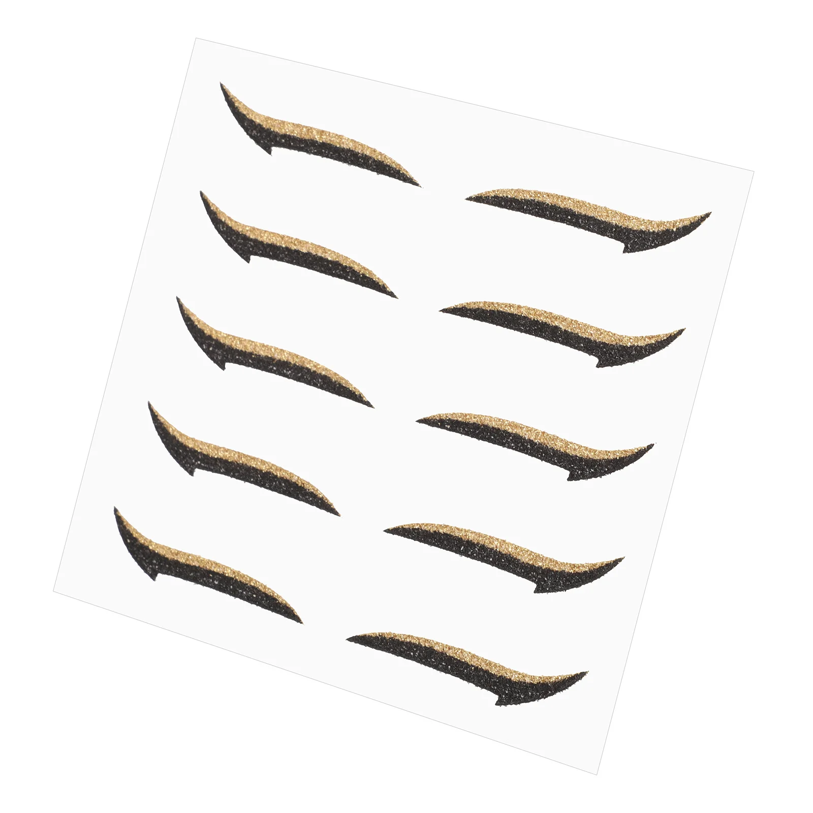 

5Pairs Stick on Eyeliner Makeup Stickers Self Adhesive Glitter Eye Line Festival Halloween Stick on Eyeliner
