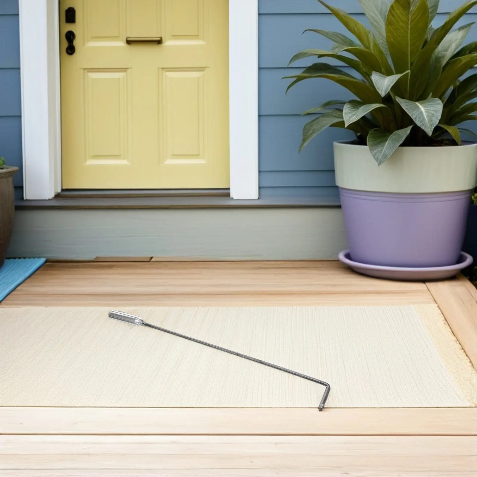 

Железный кочерг для камина, длинный, усиленный, 40,9 см, для дровяных печей, домашних каминов, костровых чаш, для кемпинга на открытом воздухе