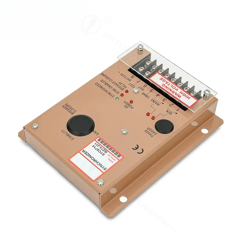 SYC6714 Automatic Synchronizer Control Module Spare Parts for AC Synchronous Diesel Generator Engine Workshop Repair Tools