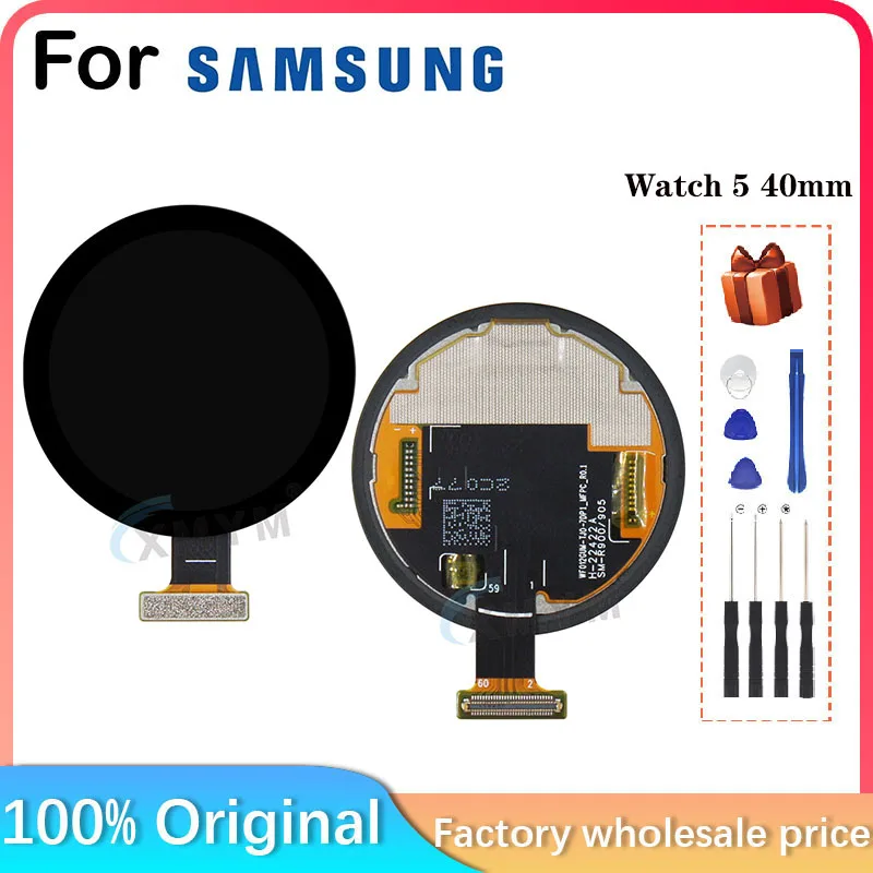 For Samsung Galaxy Watch 5 40mm SM-R900 SM-R905 Bluetooth Smart Watch LCD Display Replacement and Repair