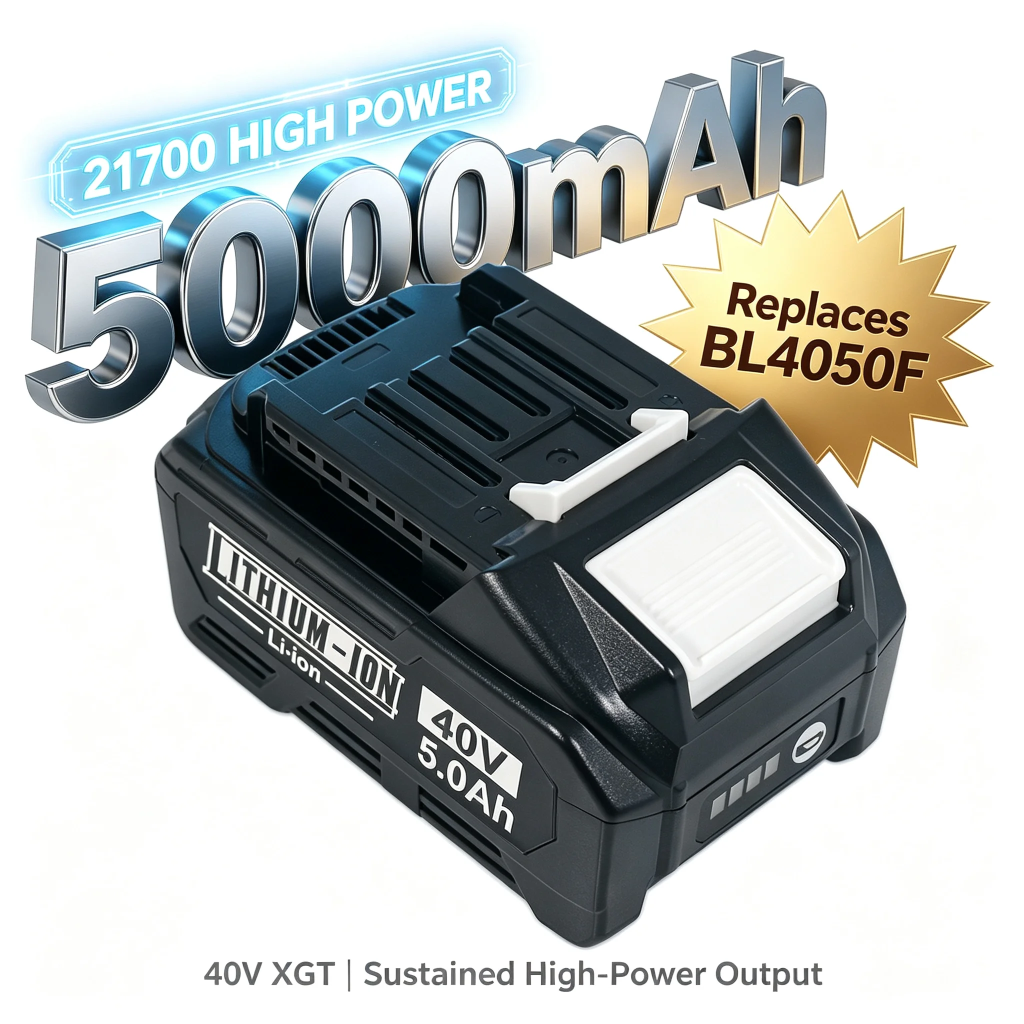 Makita Power Tools Xgt - Bateria de Íons de Lítio para