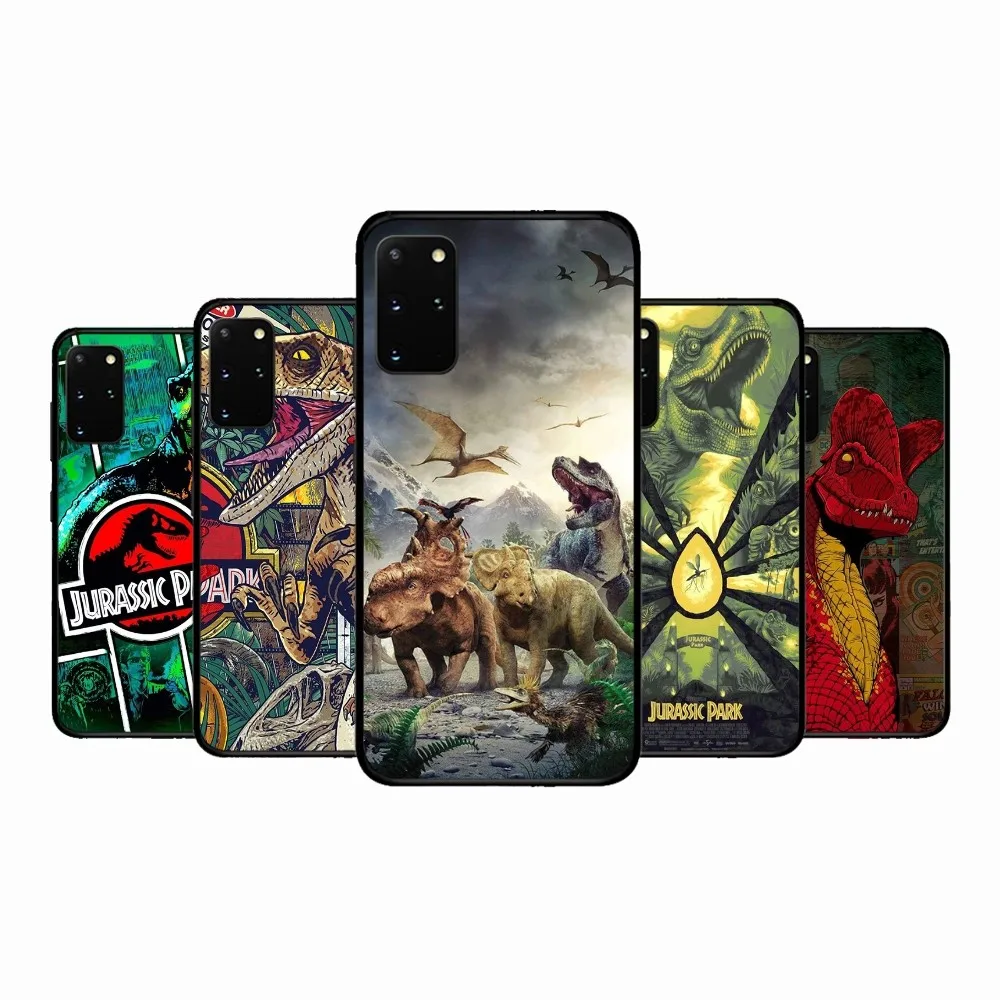 J-Jurassics Park Dinosaur Phone Case For Samsung S 9 10 20 21 22 23 30 23 24 Plus Lite Ultra FE S10lite Fundas