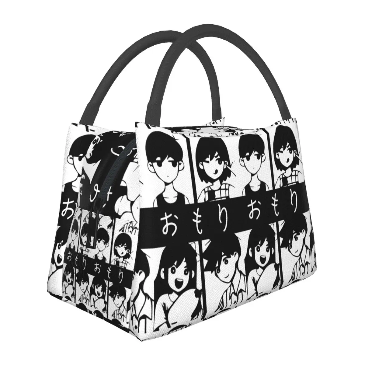 Omori Hero Sunny Basil Lunch Bags Insulated Bento Box Resuable Lunch Tote Picnic Bags Cooler Thermal Bag for Woman Student Work