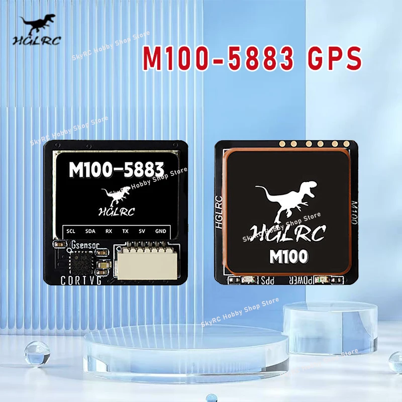 

Модуль GPS HGLRC M100-5883 с компасом, керамической антенной и встроенными светодиодными индикаторами, 21x21 мм, для радиоуправляемых самолетов и FPV-дронов дальнего радиуса действия