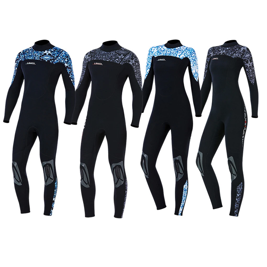 

3MM Wetsuits Diving Suit Surf Suit for Snorkeling Swimming Men’s blue XL