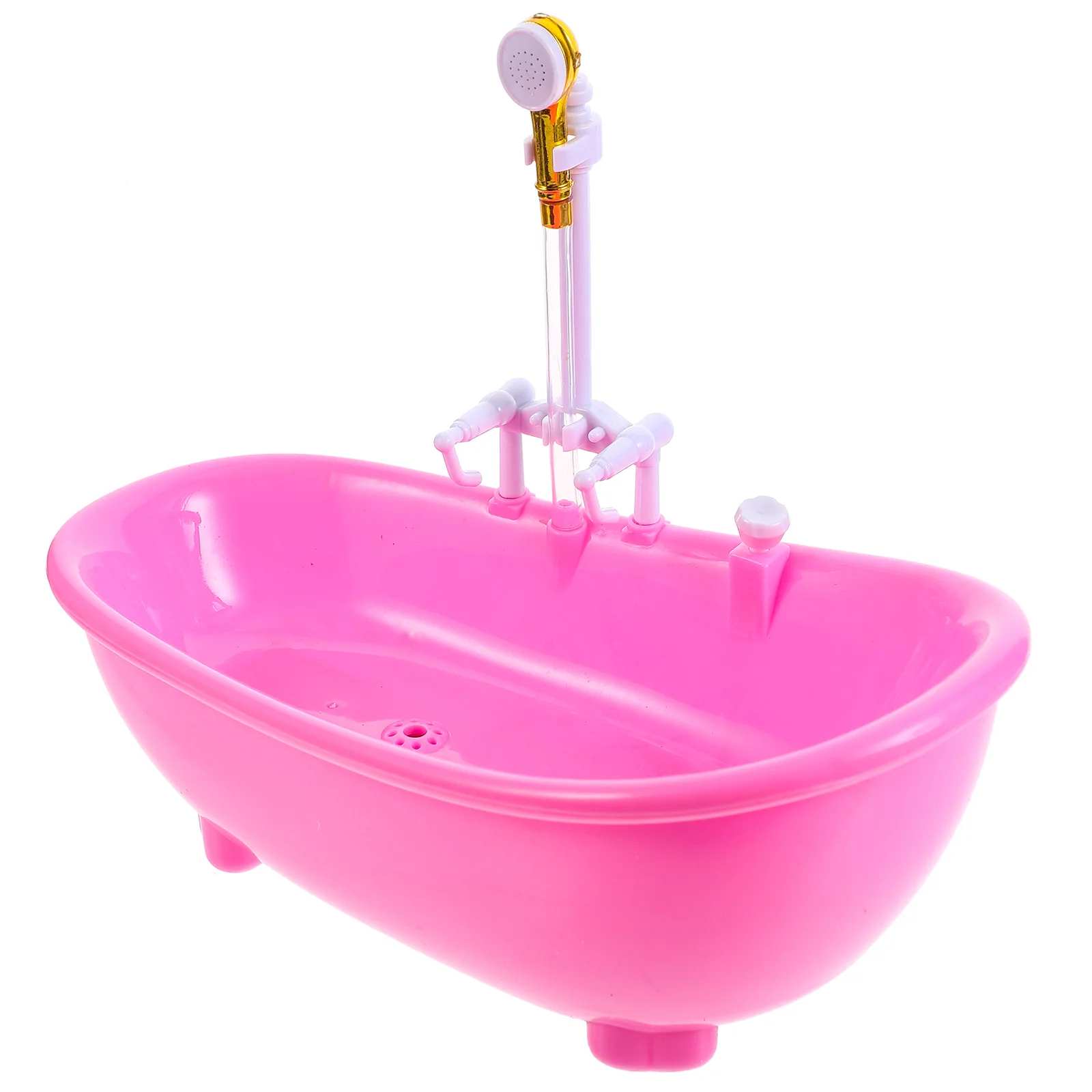 Dolls Electric Spray Bathtub Pool Toys Baby Newborn Shower Bathing Swimming Automatic