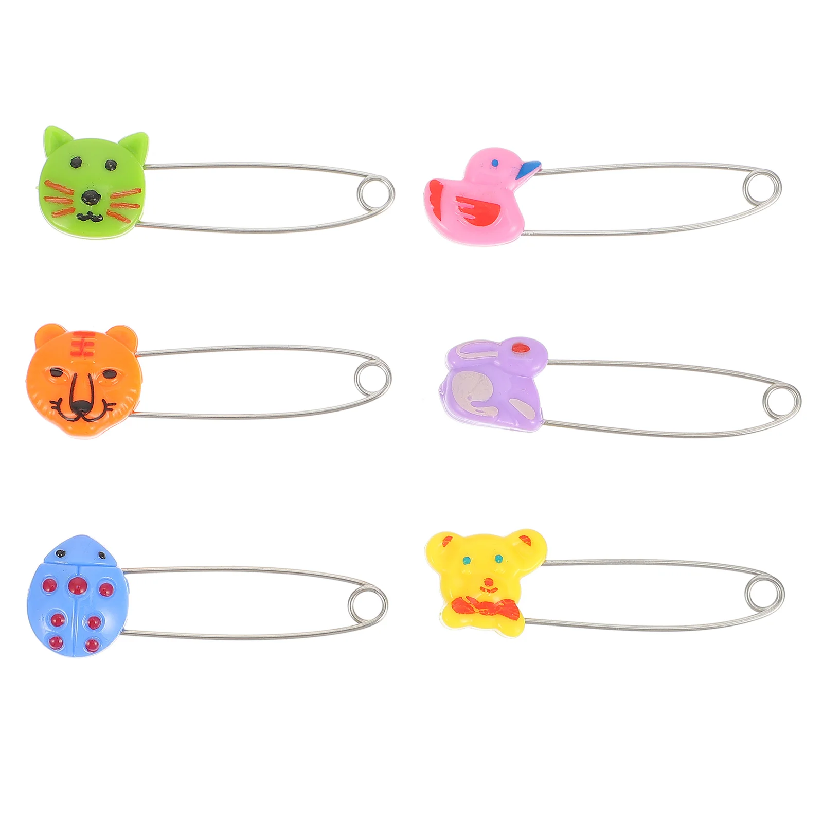 30 Pcs Baby Diaper Pins Child Proof Safety Diapers Newborn Long Infant Traditional Stainless Steel