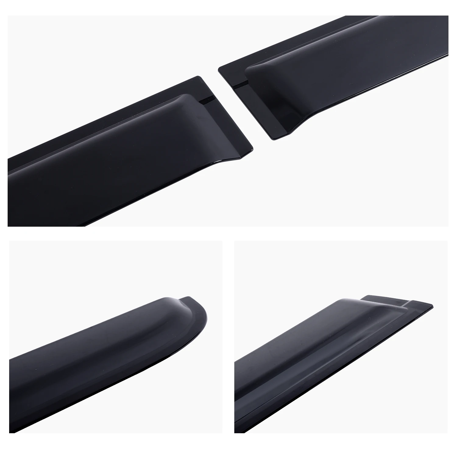 4 Door Weather Shield Window Protector Side Door Visors For Toyota Hilux Vigo 2005-2014 Sun Rain Guard Car Accessories