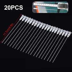 10/20pcs Dispensing Needles Glue Syringe Needle Length Machine Nozzle Glue Needle Blunt End Threaded Port 14G-27G