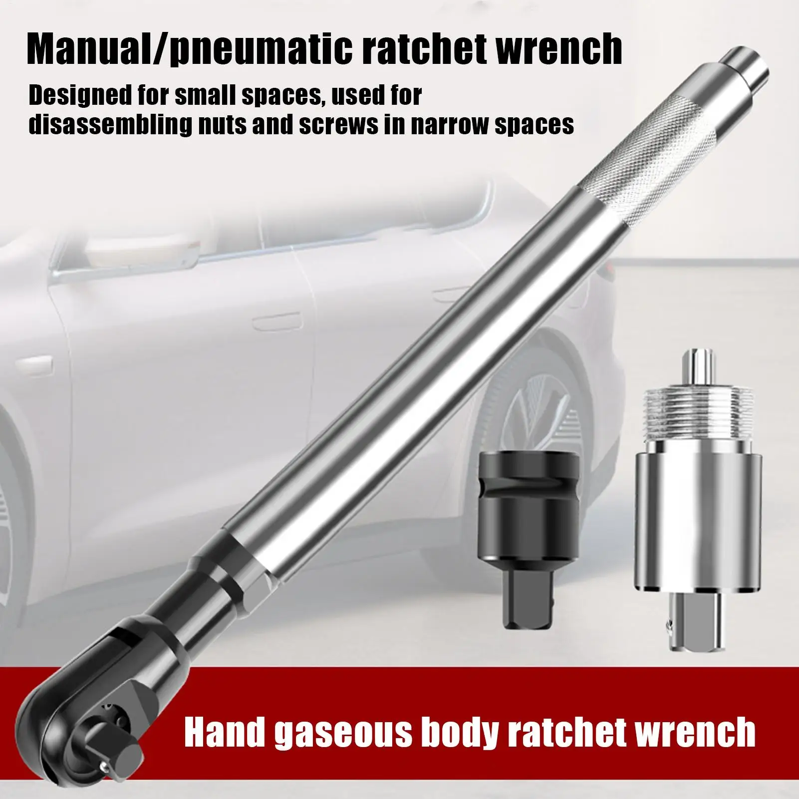 

Ratchet Wrenches Set Quick-Release Ratchet Wrench Lightweight Compact Adjustable Gear Impacts Tools For Men Auto Repair Car