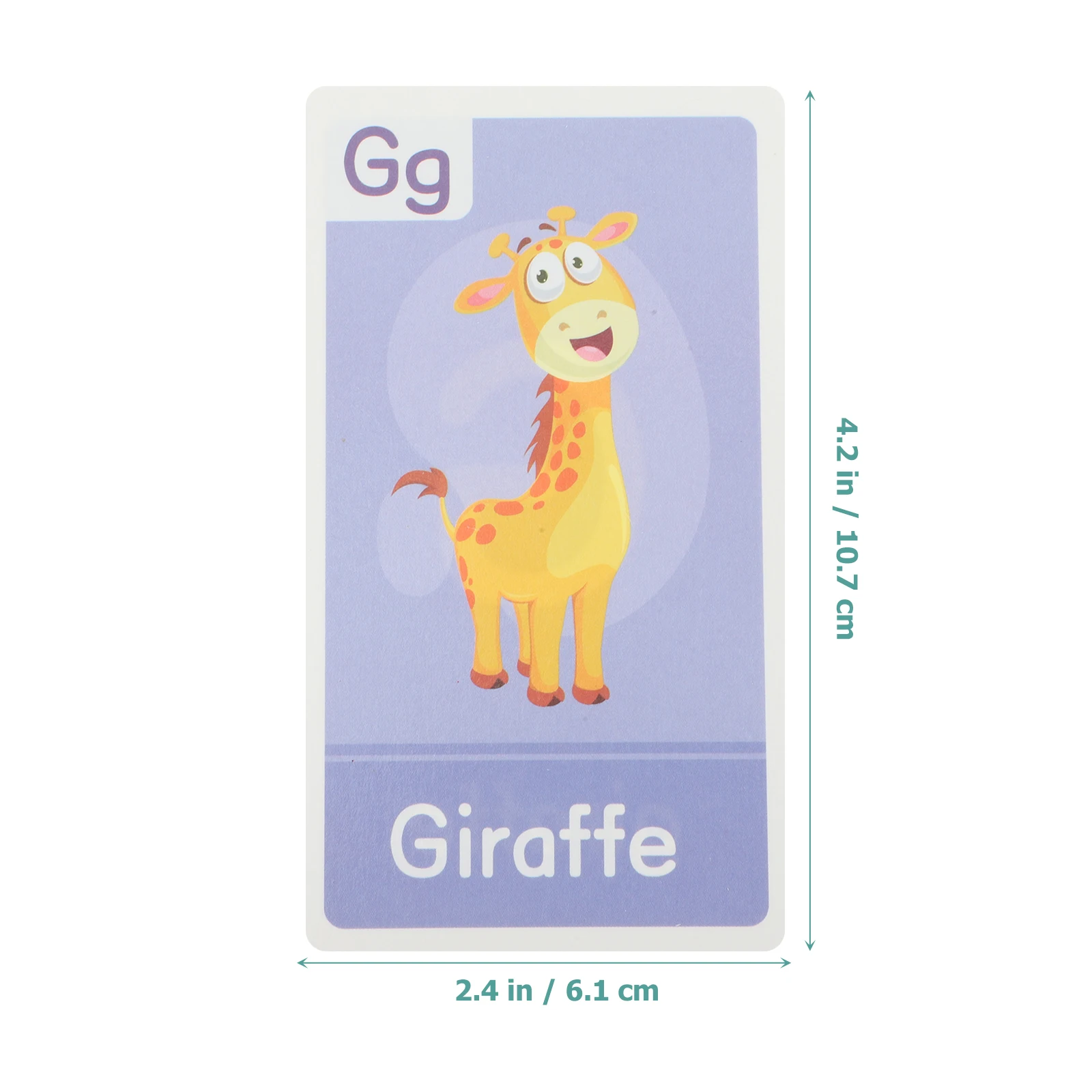 

1 set 1 Set English Alphabet Flash Cards Educational Learning Kids Toddlers Cognitive Number Shape Color Cards Portable Paper