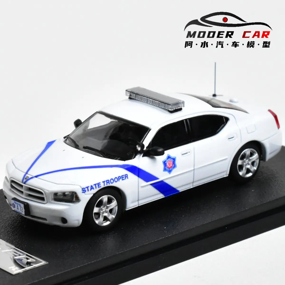 Rollin 1:64 charger 08Police car Arkansas State Police Collection Diecast Model Car