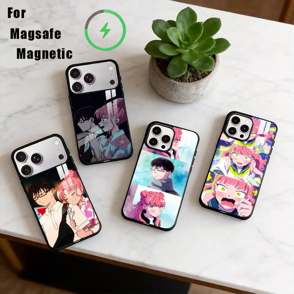 

You and I Are Polar Opposites Phone Case Magnetic with Magsafe Wireless Charging For iPhone17,16,15,14,13,12,11 Plus,Pro