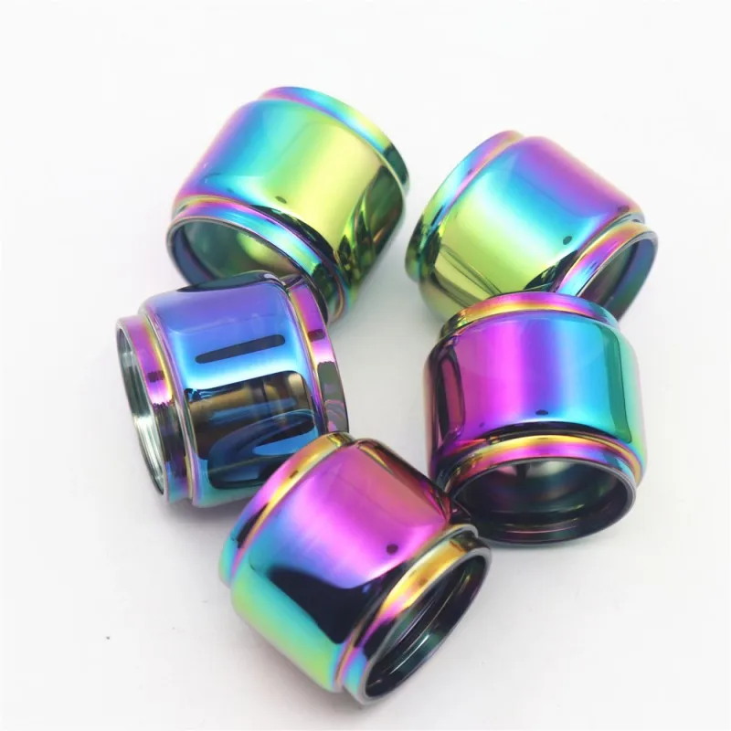 5PCS YUHETEC Rainbow Bubble เปลี่ยนถังแก้วสำหรับ EHPRO มี X RTA/Nunchaku 2